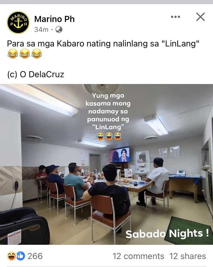 only_antonette's tweet photo. Wow naman, nakakaproud ang Linlang kahit mga lalake nagwatch, sa barko pa. Ay true story pala ito basing sa isang seaman hehehe 
#Linlang #KimPau #KimChiu #PauloAvelino https://t.co/RYB3z0Uwlm