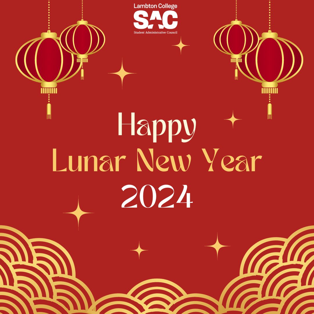 Happy Lunar New Year to those celebrating from Lambton SAC!