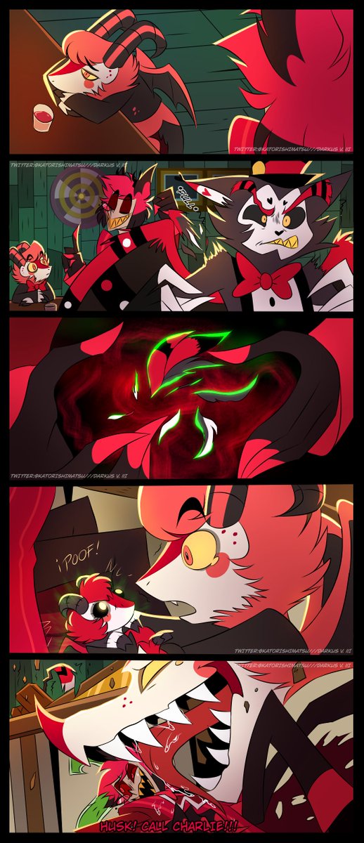 katorishimatsu's tweet photo. Razzle is just as affectionate as her owner jsjsjsj

#HazbinHotel #HazbinHotelHusk #HazbinHotelAlastor #HazbinHotelCharlie #charlastor https://t.co/AOVkQWEYDB