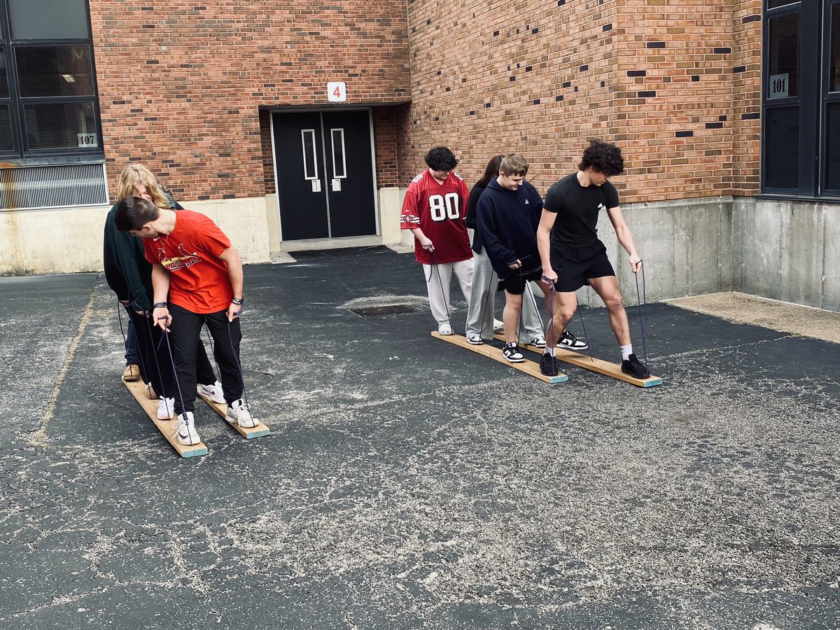 AMPED needed to reset, refocus, and build our team. #teambuilding <a href="/OHS_Tigers/">Oakville High School</a>