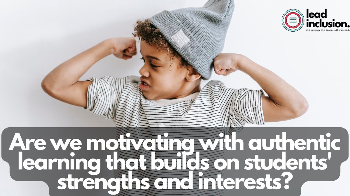 🧐 Are we manipulating #behavior with points and grades, or are we motivating with authentic #learning that builds on #students' strengths and interests? #LeadInclusion #EdLeaders #Teachers #UDL #GlobalEd #SBLchat #TG2Chat #AtAssessment #TeacherTwitter