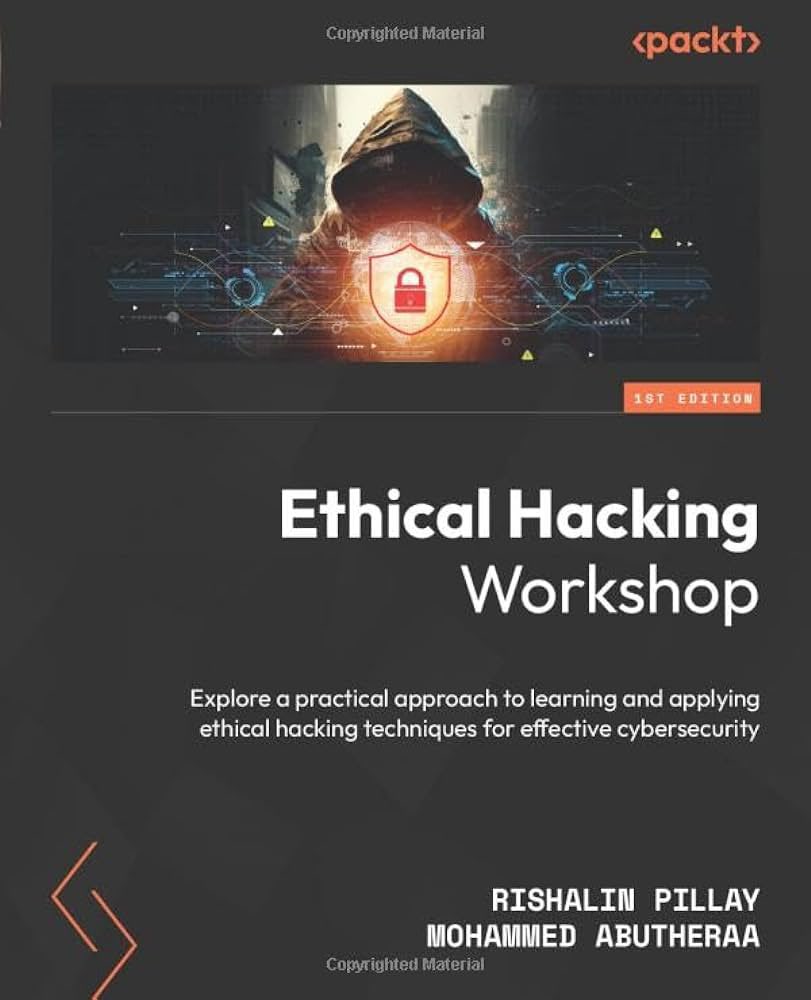 مجانا لفترة مؤقتة - سعره 206 ريال 

كتاب ورشة عمل القرصنة الأخلاقية
Ethical Hacking Workshop 

يعلمك هذا الكتاب الإلكتروني كيفية اختراق الأنظمة أخلاقياً وتفسير النتائج لتحسين الأمان . من خلال التمارين العملية بإستخدام الأدوات ذات الصلة، ستكتسب خبرة عملية في التقنيات وعمليات