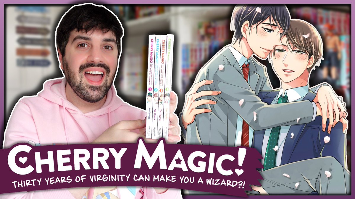 I've seen Cherry Magic go viral on Twitter and TikTok so I decided to read the first 5 volumes of the BL manga, as well as try out the new anime, in a reading vlog on my YouTube channel, and I AM OBSESSED 😍 #CherryMagic youtu.be/FOrZ2oWMQL8