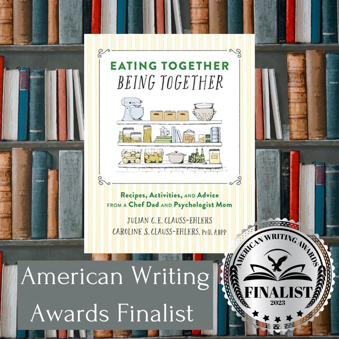 Eating Together Being Together is thrilled to announce we were chosen as finalists in the American Writers Award in 2 categories! 
1- Cooking ✔️ 
2- Parenting/ Family ✔️ ✔️ 

#FamilyDining #FamilyCooking #FamilyBonding #FamilyTime #FamilyDinner #FamilyRecipes #SimpleRecipe