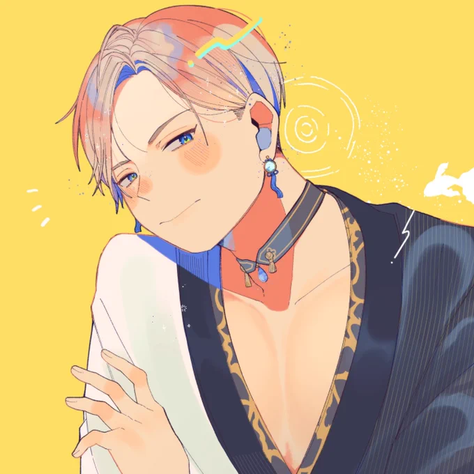 声優垢の友達様が描いてくださったとイ〜〜〜!!!!絵柄大好きすぎるんで自慢させてください可愛い 