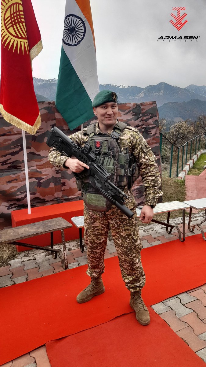 armasentactical's tweet image. Gear, Guns &amp;amp; Comradery.

The 3 key elements of a successful #JointExercise. We&apos;re lucky to have been part of exercise #KHANJAR.

View our Products:
↳ armasentactical.com

#KHANJAR_2024
#IndiaKyrgyzstanFriendship🇮🇳🇰🇬
#IndianArmy
#ParaSF
#SpecialForces
#defenceforce