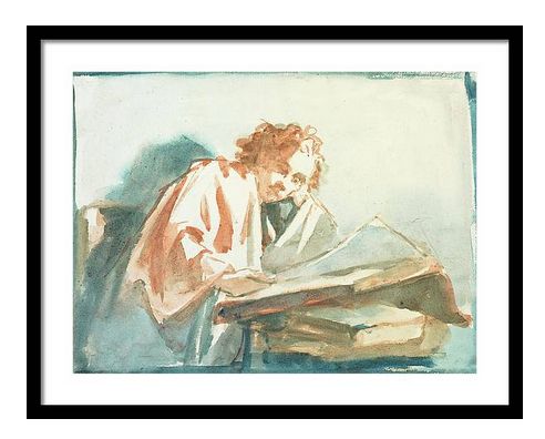 Student lost in thought - This image is on many items in my shop, get it at:  
fineartamerica.com/featured/stude… 
#MoonWoodsShop #ArtForSale #ArtistOnTwitter #AYearForArt #BuyIntoArt #GiveArt #CollegeStudent  #watercolor #university #Dorm  #FillThatEmptyWall