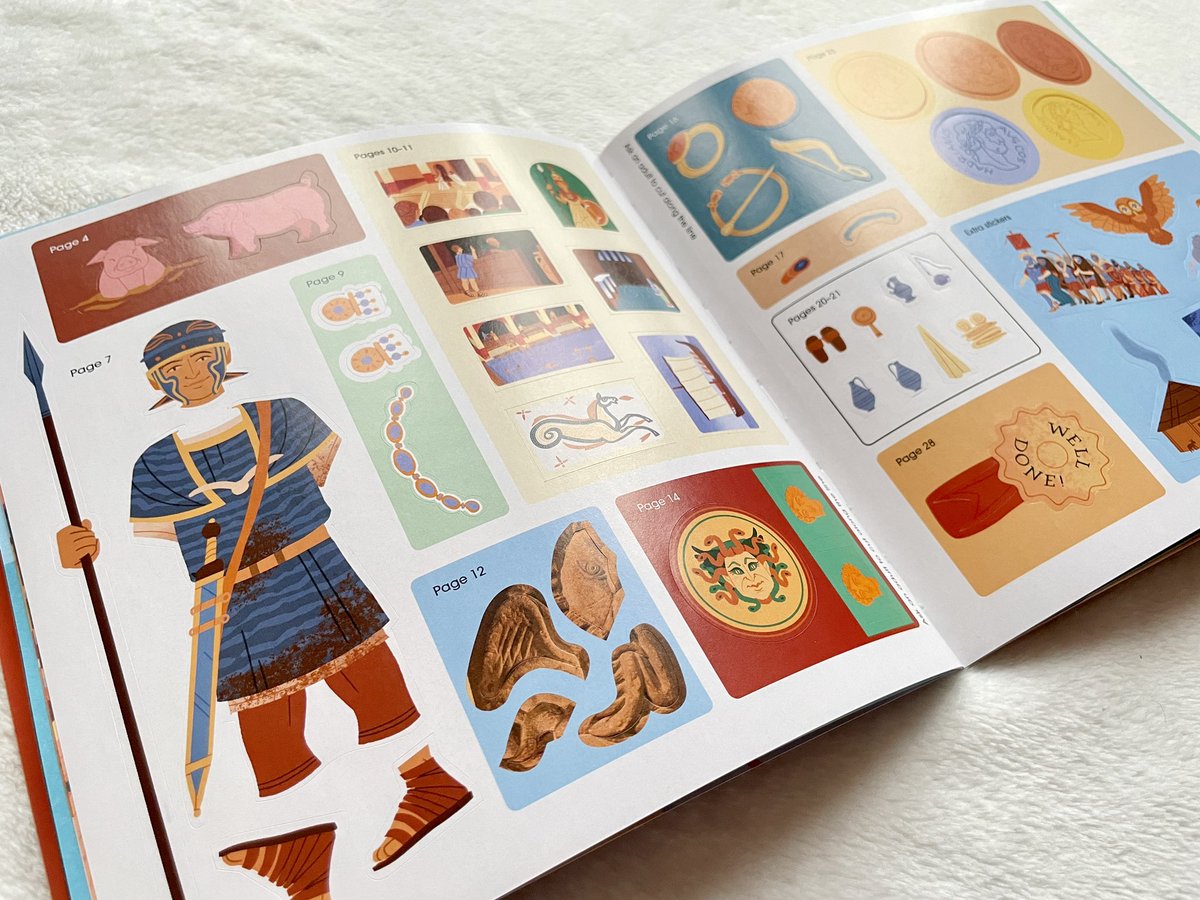 It’s official, ya girl’s illustrations are published!🌿🏺🏛️🤯

Last year I had the pleasure of illustrating The Roman Baths Activity Book for <a href="/RomanBathsBath/">The Roman Baths</a>, which details the history of the site through fun facts, activities, and STICKERS 🧡