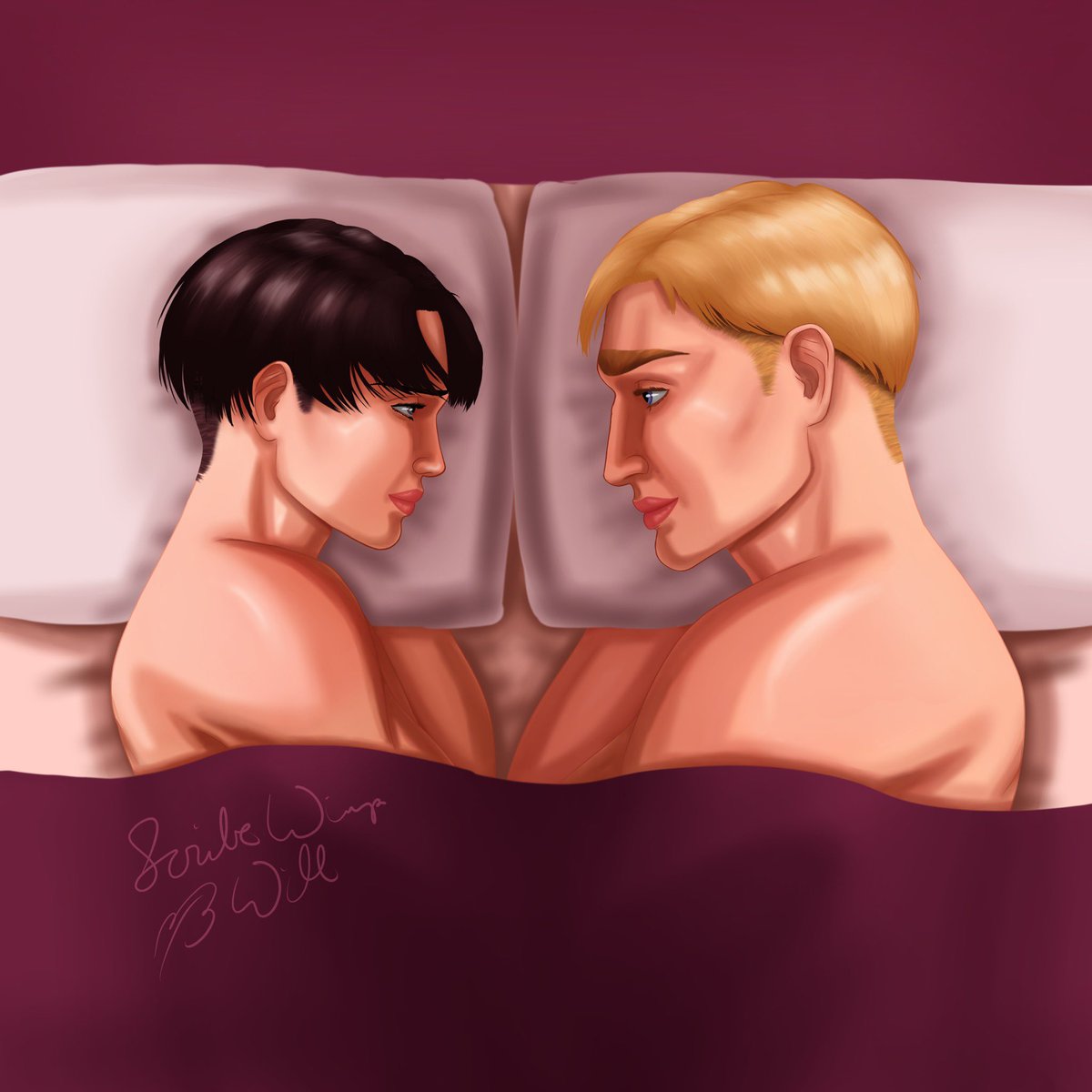 ScribeWings's tweet photo. #EruriValentineWeek day 4: Pillow Talk
#eruri #エルリ #erwinsmith #erwin #エルヴィン・スミス #エルヴィン #leviackerman #levi #リヴァイ・アッカーマン #リヴァイ #attackontitan #aot #shingekinokyojin #shingeki #進撃の巨人 #EruriValentine @EruriValentine https://t.co/tbECj9WT4o
