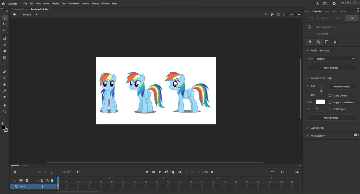 MediaAssetArciv's tweet photo. Official My little Pony Character rigs
Used for: Adobe Flash (animate) https://t.co/T68s1XaPt9
