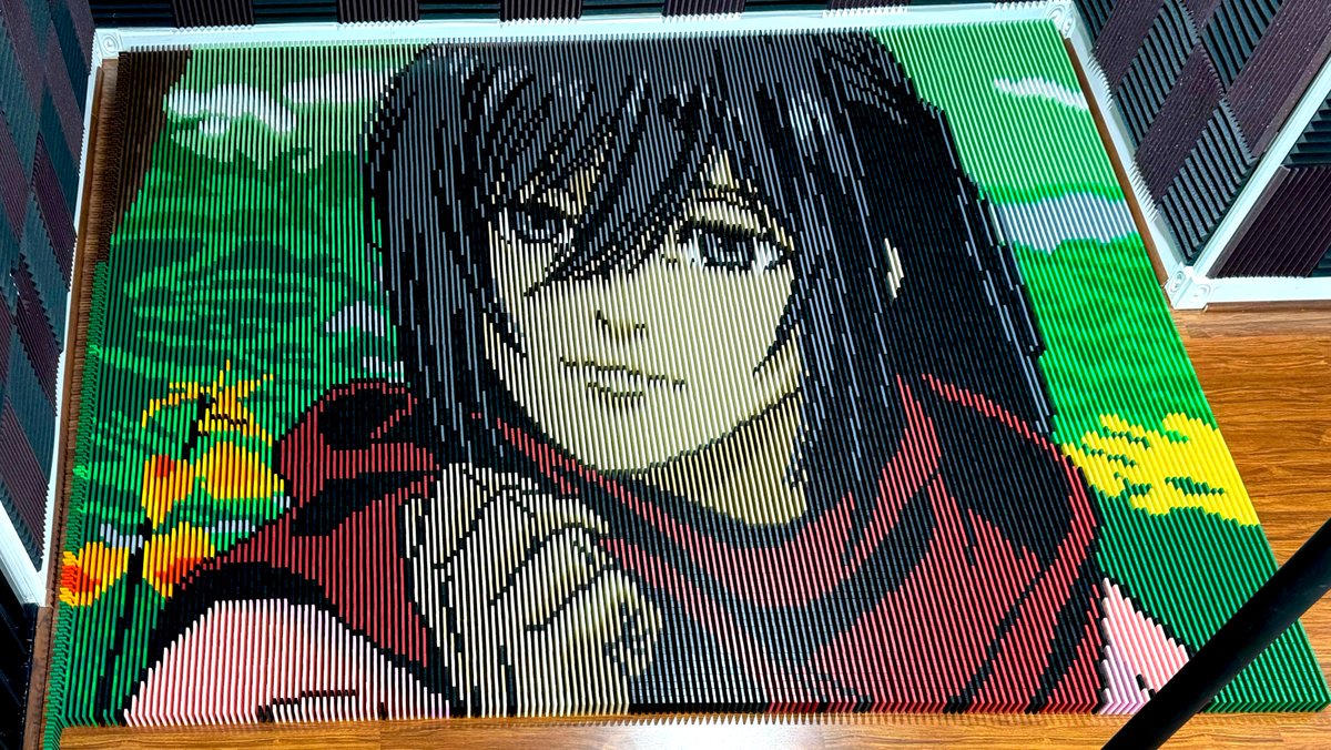 Mikasa Ackerman - Attack on Titan (IN 33,507 DOMINOES!)
Full video here: youtube.com/watch?v=ngidPo…

#attackontitan #進撃の巨人 #mikasa #erenjaeger