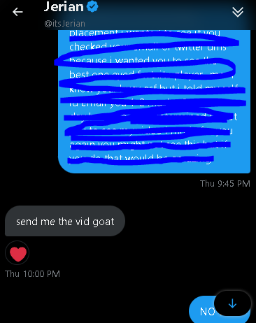 relmsgn's tweet photo. oh yeah he did text back :) #FortniteCreative #GOAT #like https://t.co/fAVqr7LHR5
