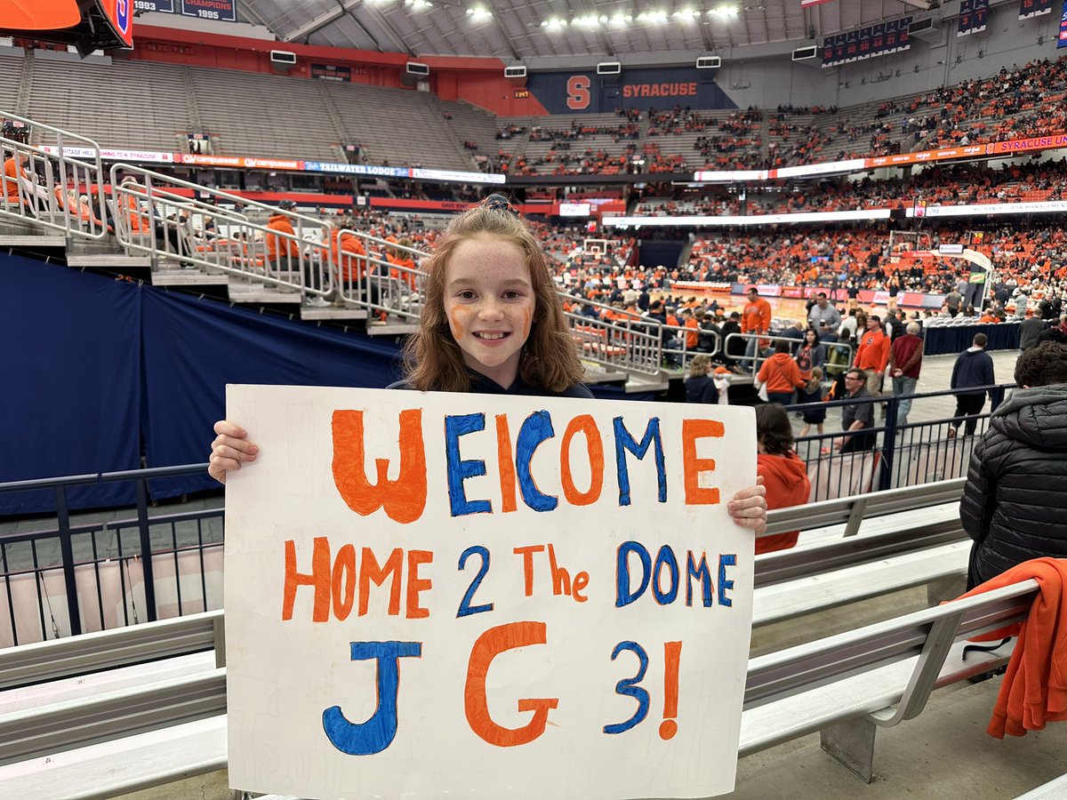 JG3 is back #CuseGameDay