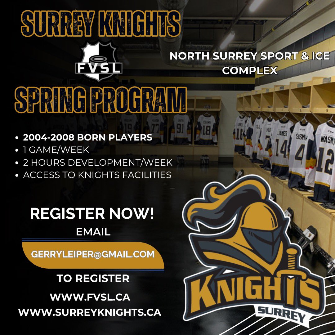 Knights Hockey (@surreyknights) on Twitter photo 