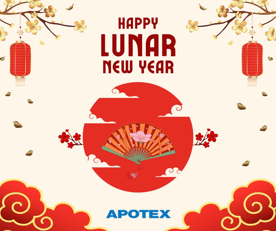 Apotex wishes everyone peace and prosperity in the Lunar Year of the Dragon (or Naga in Thailand)! We hope the new year brings you good fortune, success and happiness with your family and loved ones.