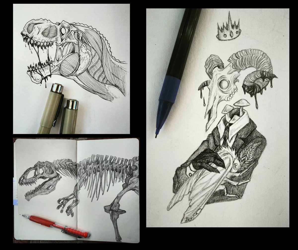 vampyvern's tweet photo. I'm a freelance traditional BW ink illustrator &amp; monster maker- specializing in horror/dark art, creature design &amp; animals. I'm open for work- you can support me here and at the links below.
🦇https://t.co/TAayZfaHmA
🐉https://t.co/kPqvi3gBXm https://t.co/oAUnRdiywF