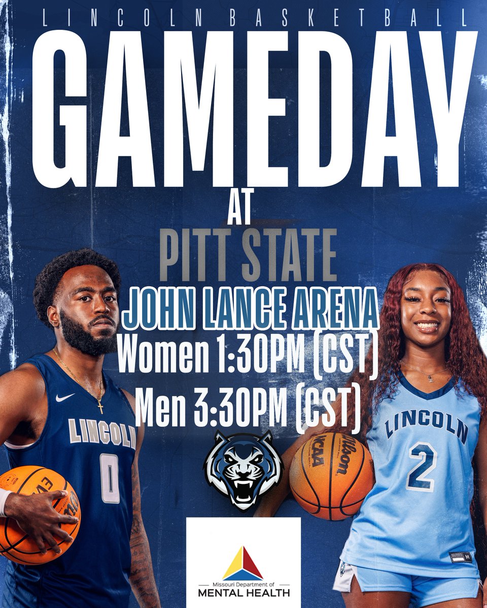 LUMO_WBB's tweet photo. .@MentalHealthMO Gameday in Pittsburgh, KS๐
๐>> @GorillasWBB
โ๏ธTip Time >> 1:30pm
Stream >> https://t.co/Kbj7r0wIA7
Live Stats >> https://t.co/FAbYhfTNhs
#BEATPITTSTATE #BuiltDifferent #GBT https://t.co/EY0dQqlUn1