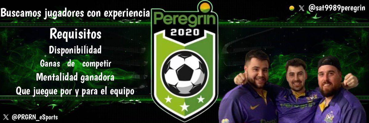 | 𝗕𝗨𝗦𝗖𝗔𝗠𝗢𝗦 𝗝𝗨𝗚𝗔𝗗𝗢𝗥𝗘𝗦 |

CAR 🚀 
MCD o MCO🦶🏼
DC 🎯 

Competiciones: 1ª VFO | 2ª VPG | 3ª PLG

MD ✅😉, se agradece 🔁❤️