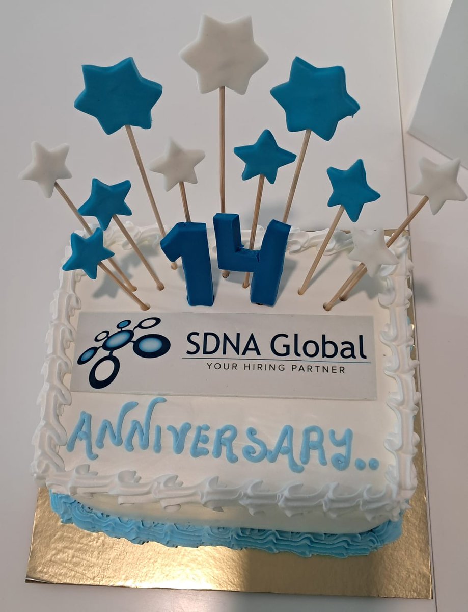 GN_SDNA's tweet photo. Today marks the completion of SDNA's 14 yrs &amp; this proud milestone could only have been attained with the tireless efforts &amp; steadfast dedication of SDNAites. I sincerely appreciate your trust in us partners &amp; valued customers. Thank you for being part of this amazing journey. https://t.co/qfEHtuk5fP