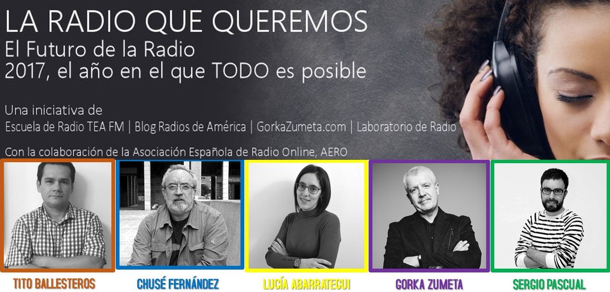 Hace 7 años, 5 enamorados de la radio y la comunicación sonora creamos este proyecto que sigue teniendo la misma validez que en 2017.
#LaRadioQueQueremos es ese vademécum imprescindible para celebrar los 100 años de Radio en España.
teafm.net/LRQQ/
#wrd2024
