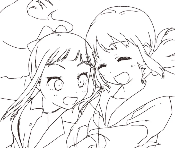 描いてる 