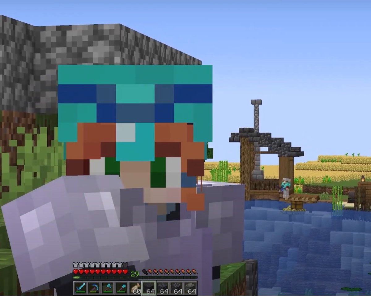 dsrted_duo's tweet image. gem: “and here we have a humble cod, fishing in the background”

GUYS. GUYS ITS CANON HES A COD