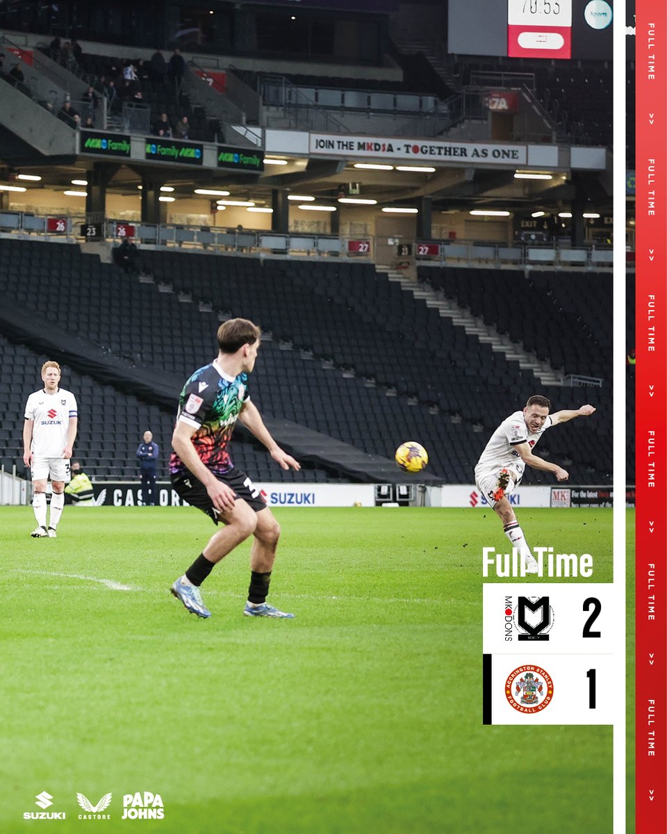 MKDonsFC's tweet photo. FULL-TIME! https://t.co/8L9qq3E7tU