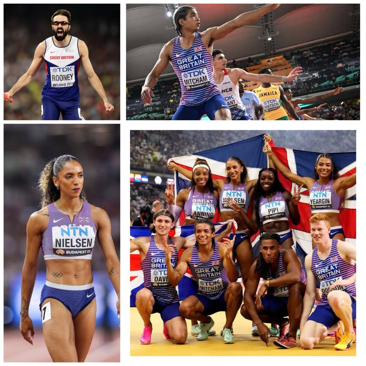 This week we pay tribute to the amazing UK relay performances in @wabudapest23 tune in to our Passing the Baton Special with @MartynRooney @Laviai @riomitcham for all the lowdown on our 4x4 stars 😁 buzzsprout.com/182677/1447600…