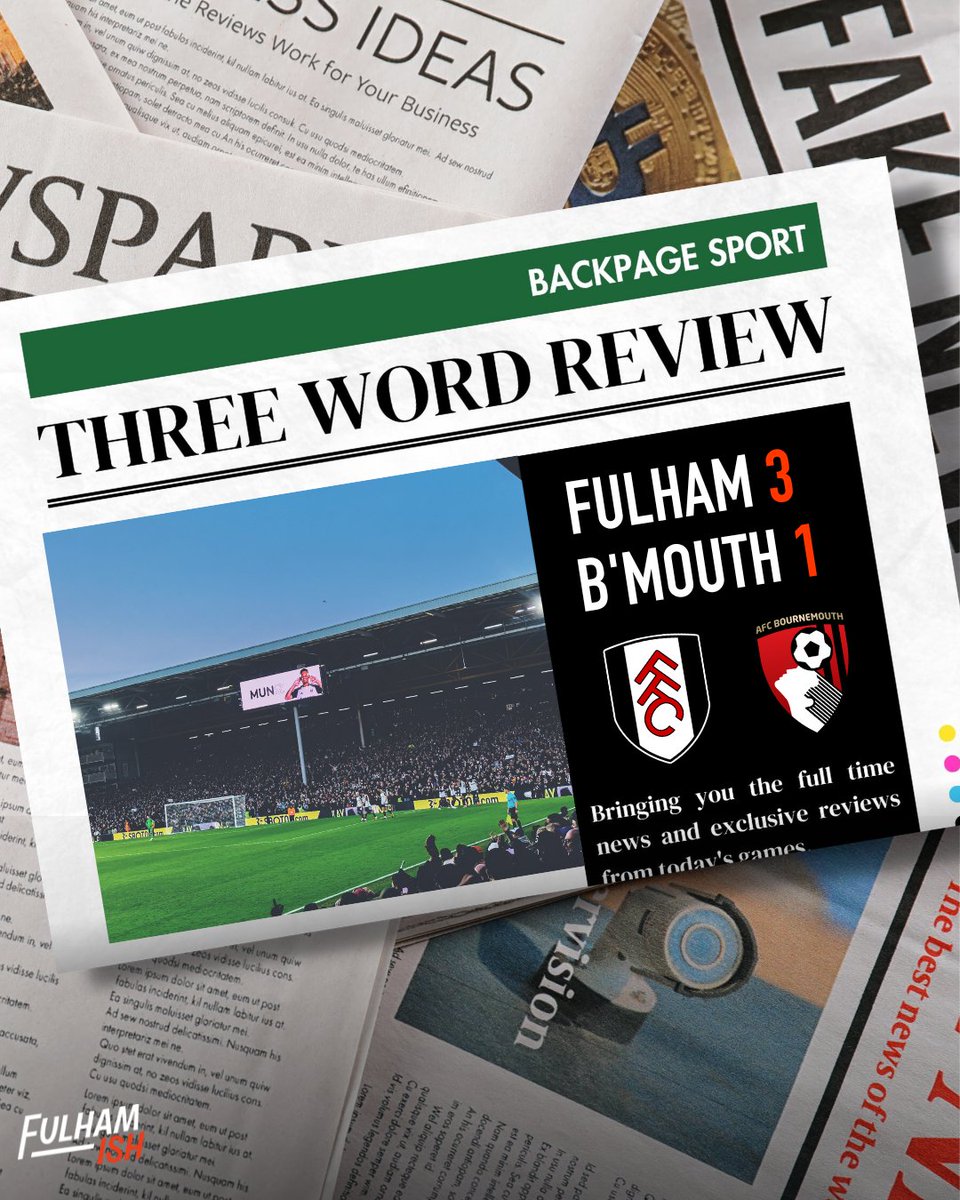 Fulhamish tweet media