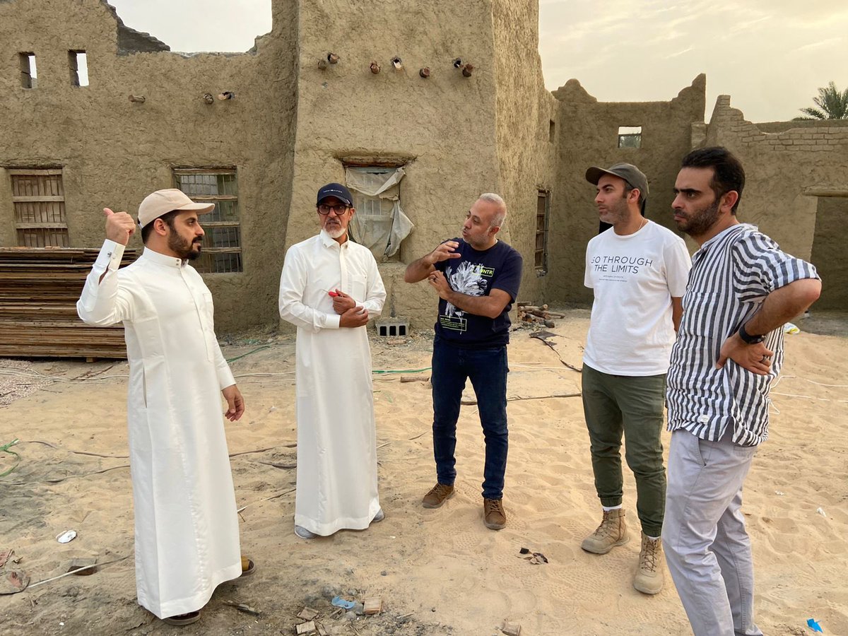 بداية التصوير 💪🏻💪🏻💪🏻#خيوط_المعازيب