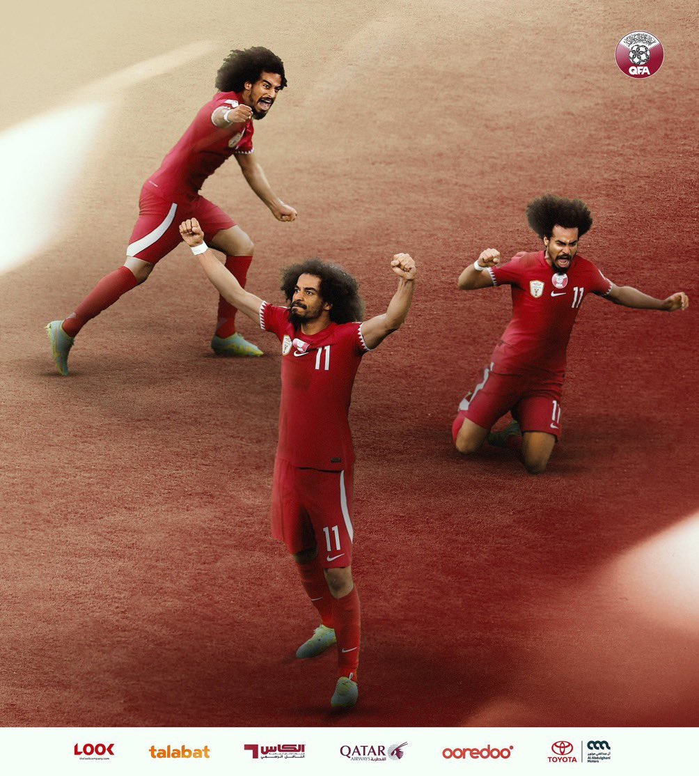 footb_97's tweet photo. أكرم عفيف مع قطر في أمم آسيا 2023 :

• 7 مباريات لعب
• 10 مساهمات تهديفية
• 7 أهداف سجل
• 3 أهداف صنع

✅ أكثر من ساهم في المسابقة 
✅ أكثر من سجل في المسابقة 
✅ أكثر من صنع في المسابقة بالمناصفة 
#قطر_الاردن #كأس_اسيا #قطر #اكرم_عفيف https://t.co/Aj3cWOs4mV