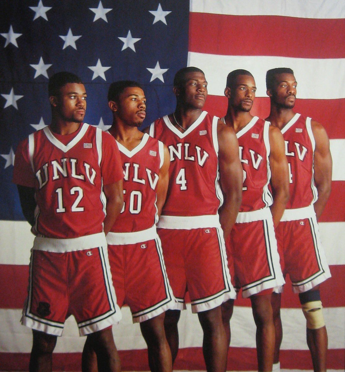 coachMinor3's tweet image. America’s team of the 90’s! #UNLV 

Do you know them all?