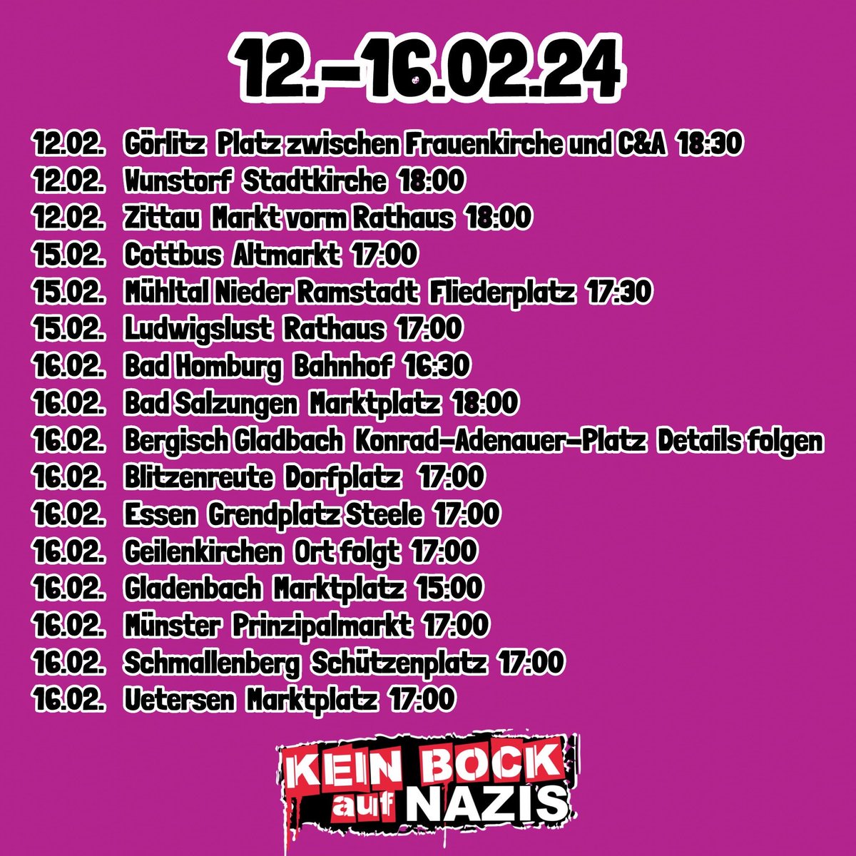 Kein Bock Auf Nazis tweet media