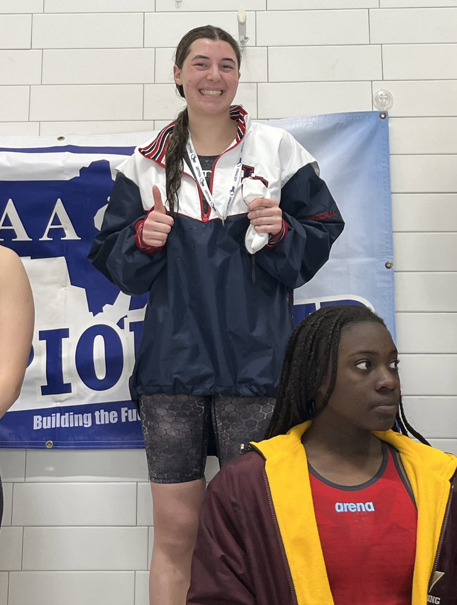 LS_Swim_Dive's tweet photo. Particelli punches the afterburners and takes 2nd in the splash and dash 50 free 
#northsectionals @LSBoosters @Warriors978  another trip to the podium! https://t.co/bhisu8N2zv