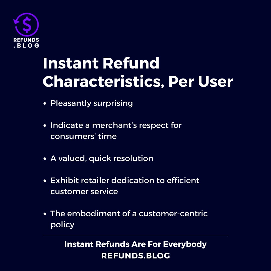 RefundBlog's tweet image. Whether you&apos;re a consumer or merchant, instant refunds will benefit you. Consumers will have seamless experiences, fast refunds, and improved customer service. Merchants will have decreased cart abandonment, increased sales, and less fraud. What are you waiting for? Read more!