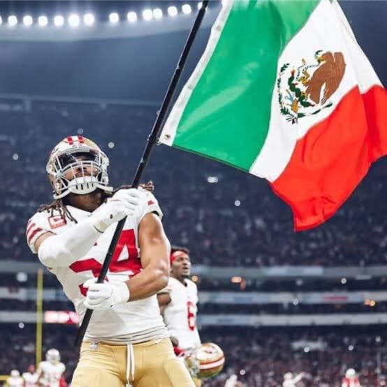 Rube510_'s tweet photo. ONE MORE DAY!!!!!!!!VAMONOOOOSSSSSSS🗣️🇲🇽🏈❤️💛#FTTB #BangBangNinerGang #QuestFor6 #SBbound #DoItForTheBay https://t.co/Ecu67nkR4A