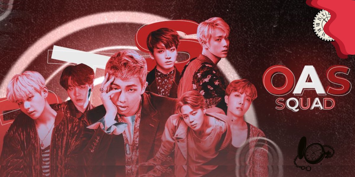 oas_squad's tweet photo. ⚠️ ATENÇÃO: COMEBACK DO APOBANGPO SQUAD ⏰️

TIC-TAC...TIC-TAC

O relógio finalmente despertou e o Squad mais pontual de todos está virando a ampulheta novamente a espera do seu in ⏳️

- RT + fav nesse post
- comentar in + seu user
- seguir @oas_squad 

⏳️ Leia nosso carrd. https://t.co/GvDciJuoHS