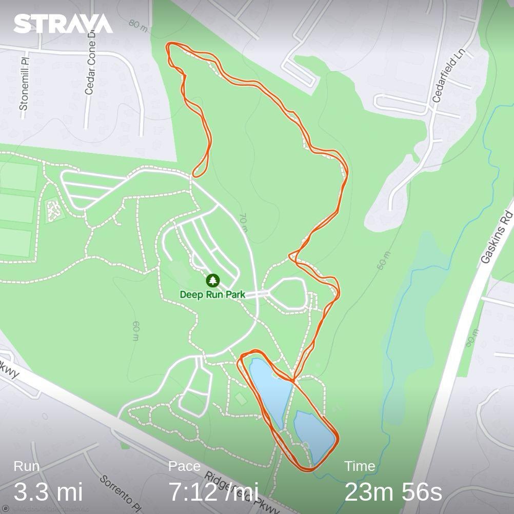 Another Saturday 5K done! strava.app.link/NT2Ao2H34Gb
