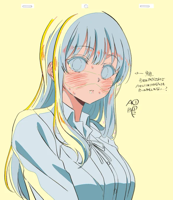 #僕ヤバ 18話「手が塞がってて受け取れないんです」は普通のPANではなく、BGのパースにあわせて全作画するという、大分リッチな演出になっていましたね。私も描きながら作画難易度の高さを痛感しましたが、このカットは間違いなく私だけでなく、原画様と動画様の努力もあってこそだったと感じます。