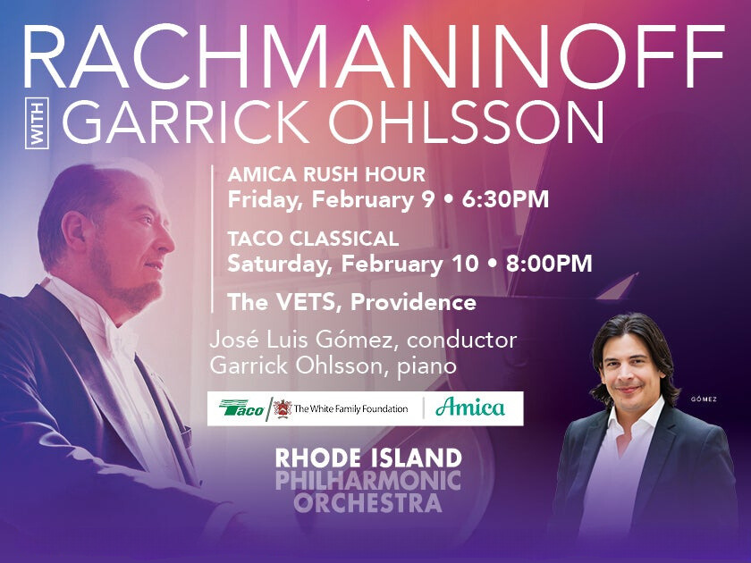Tonight, February 10, I return to @TheVetsRI for another performance of Rachmaninoff's Piano Concerto No. 3 with the Rhode Island Philharmonic Orchestra under the baton of Maestro José Luis Gómez. A full weekend of collaboration and wonderful music-making!