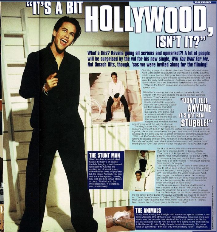 myfizzypop's tweet photo. 25 yrs ago, #onthisdayinpop in 1999, @kavana_official was the toast of #SmashHits magazine when they took us behind the scenes of the teen idol's latest vid! #WillYouWaitForMe was quite the bop, but I had no #Instinct the album would not appear in the UK.
https://t.co/kvThsQN5fQ https://t.co/tdsANJeShb