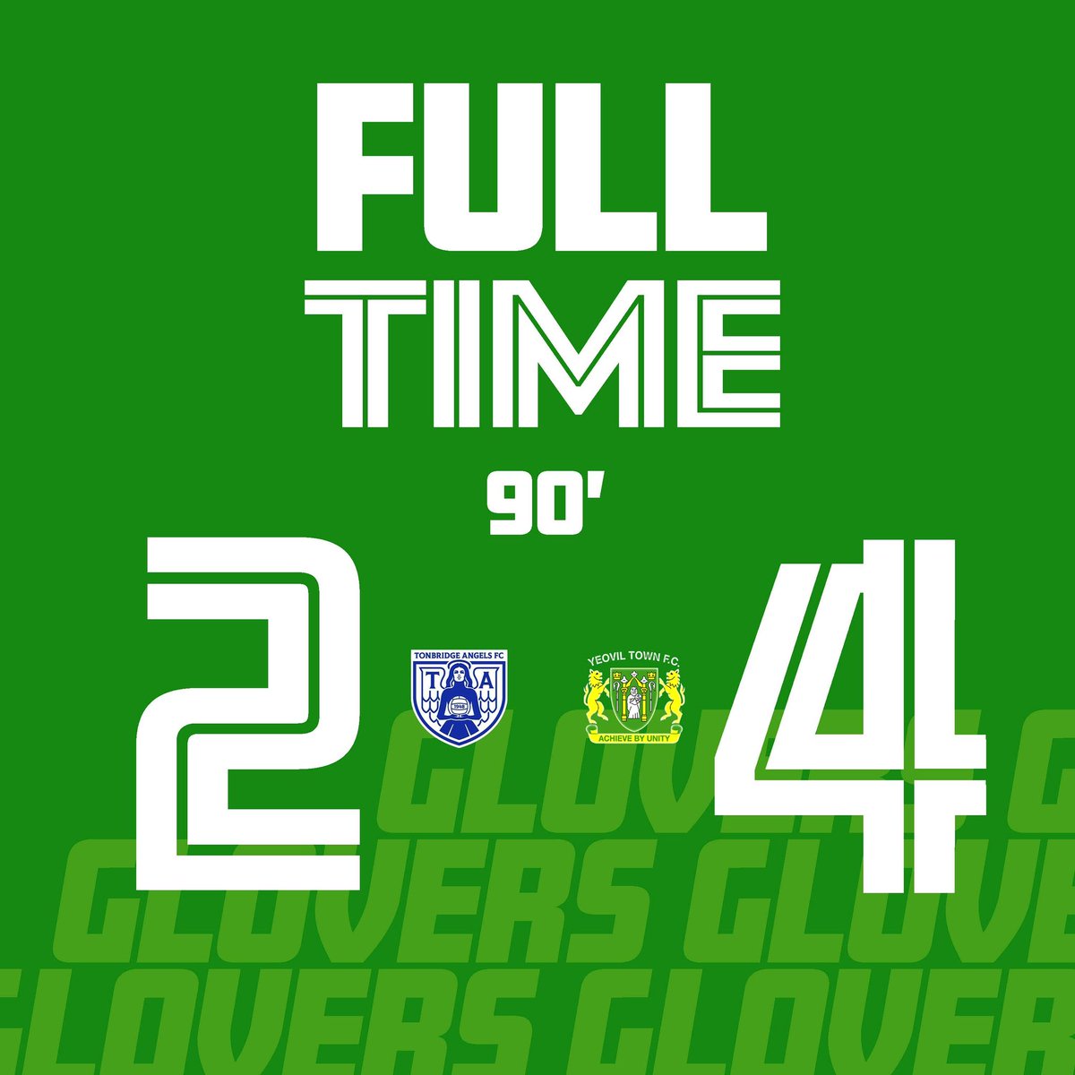 FT | Tonbridge Angels 2-4 Yeovil Town Leaving Kent with all three