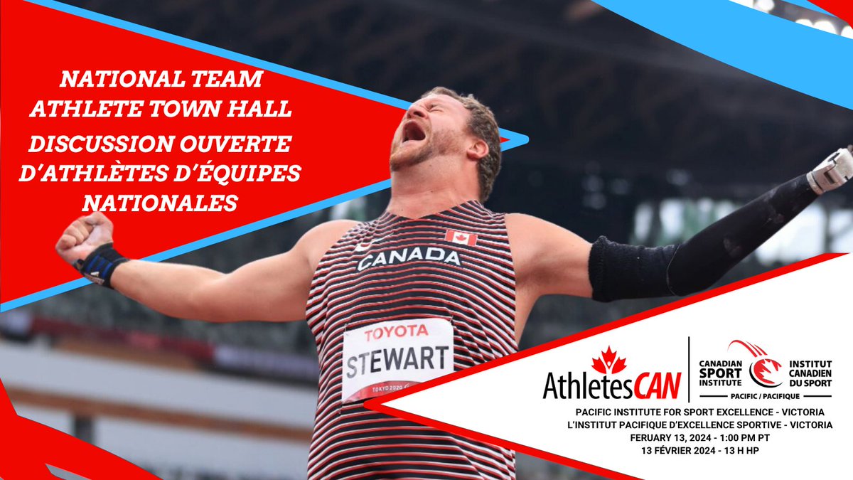 🚨Last call! 🚨 Our next national team athlete town hall is taking place this Tuesday, February 13, at CSI Pacific. Sign up now to make sure your voice is heard: forms.gle/wT8EeBKSaJg7hP… #AthleteVoice