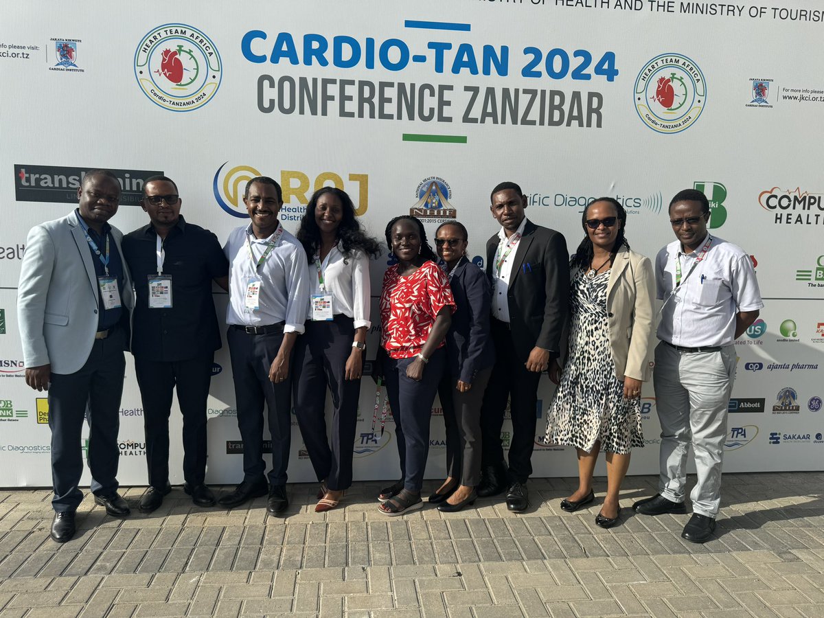 Ped Cardiac Surgeons, cardiologists and intensivists rocking Eastern and Central Africa. Thank you @jkci for hosting such a great event @SaveChildsHeart few of past fellows of your great organisation