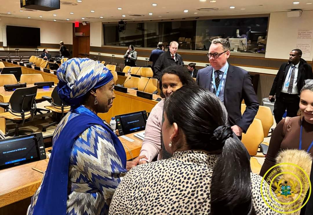 Ghana is participating in the 62nd session of the Commission for Social Development (CSocD62) underway at the United Nations Headquarters in New York. facebook.com/share/p/kwLqsi…