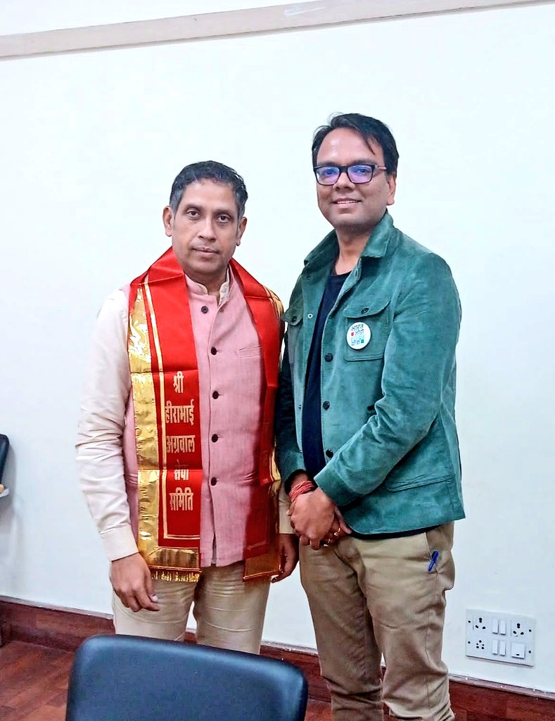 Ashish_HLA's tweet image. It was a delightful experience meeting new @ProfCong friends today under the able guidance of Hon. Chairman Praveen Sir @pravchak. One to One Interaction of the team mates with him was quite a learning exercise for all of us.
#ProfessionalsForProgress