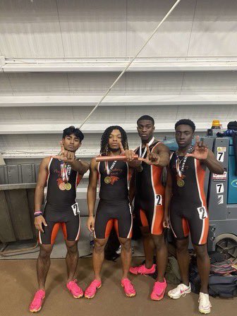 Athletics_PSD's tweet photo. Congrats to the Boys Indoor Track meet at Lehigh yesterday! The 4x2 won out of 65 teams and the 4x4 was second! https://t.co/8Q7QfM7dfv