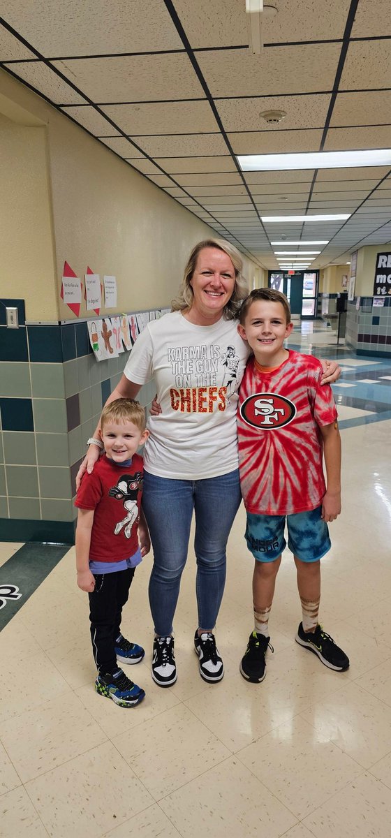 It's been a fun two weeks of playing jokes on each other. Tomorrow is the big game. Thanks for making the week go by fast Mrs. Stillwell. Go Niners!