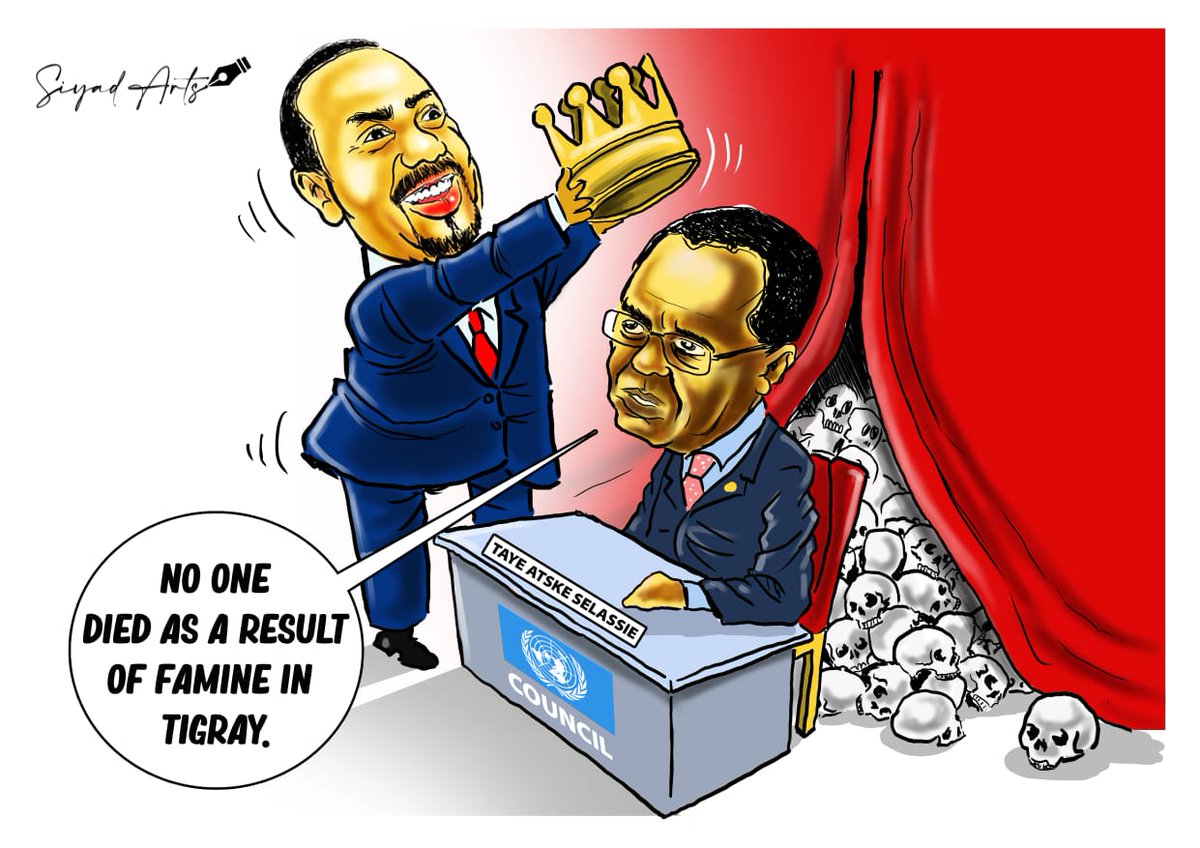 artssiyad's tweet photo. A leopard never changes it's spots. 

Abiy has started rewarding those who supported and tried to cover up the #Tigray genocide.

An insult to the Tigray peace deal.
#AddisAbaba https://t.co/NdATOxZ9TF