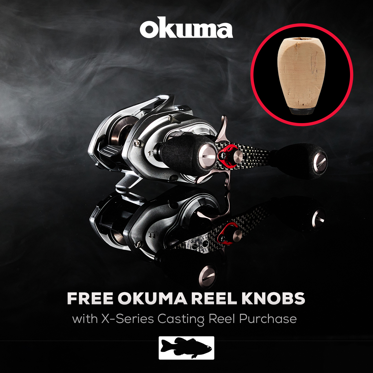 Tackle Warehouse on X: FREE #Okuma Reel Cork Knobs with X-Series Casting  Reel Purchase. Okuma X-Series Casting Reels 🔗  *While Supplies Last. [ #TackleWarehouse